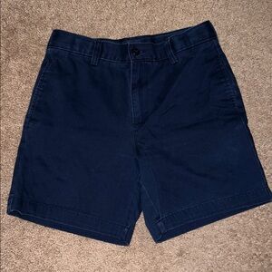 Lands’ End Boys Chino Shorts – Navy, Youth Size 16 (Excellent Condition)